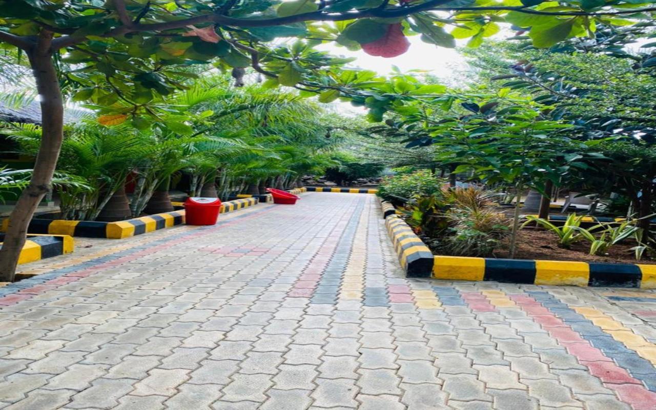 Hotel Megha Resort ฮัมปี ภายนอก รูปภาพ
